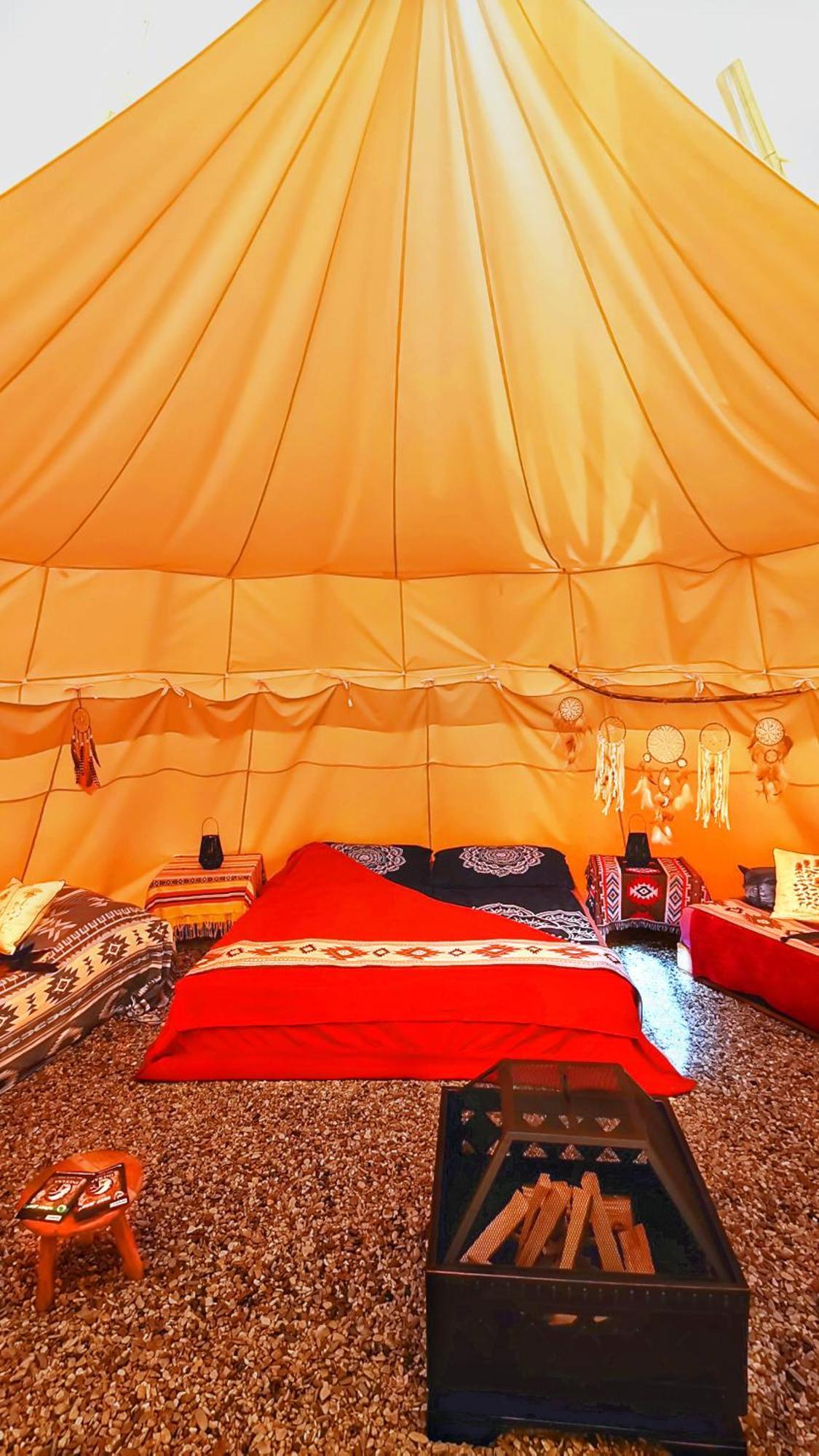 Teepee Camp Lounky Hotel Chodouny Екстериор снимка